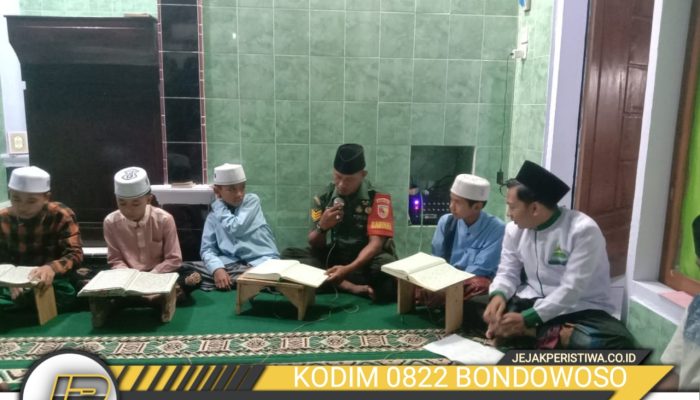 Serka Usman Babinsa Membuat Kejutan! Pengamanan Safari Ramadhan Jadi Lebih Dekat dengan Tadarusan Bersama Masyarakat