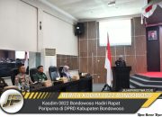 Kasdim 0822 Bondowoso Hadiri Rapat Paripurna di DPRD Kabupaten Bondowoso