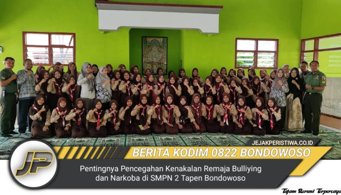 Pentingnya Pencegahan Kenakalan Remaja Bulliying dan Narkoba di SMPN 2 Tapen Bondowoso