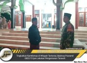 Tingkatkan Kamtibmas di Wilayah Teritorial, Babinsa Posramil 0822/15 Ijen Lakukan Pengamanan Tarawih