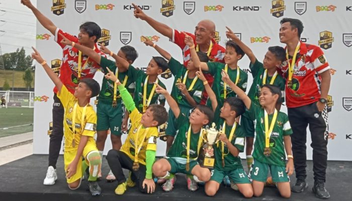 Restu Fresya Pratama Bersama Team Telah Mengharumkan Nama Bondowoso, Sabet Juara 1 Asean KL Cup U-11 2024