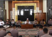 Guna Meningkatkan Keimanan dan Ketaqwaan di Bulan Suci Ramadhan, Polres Bondowoso Laksanakan Bihrohtal dan Tadarus