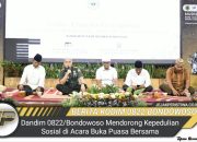 Dandim 0822/Bondowoso Mendorong Kepedulian Sosial di Acara Buka Puasa Bersama