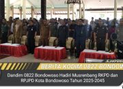 Dandim 0822 Bondowoso Hadiri Musrenbang RKPD dan RPJPD Kota Bondowoso Tahun 2025-2045