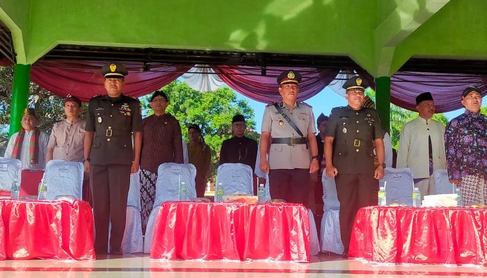 Kasdim 0822 Bondowoso Hadiri Upacara Hardiknas 2024