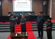 Pj Bupati Hadiri Rapat Penyampaian Raperda Tentang Pertanggung Jawaban Pelaksanaan APBD Tahun 2023