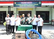 Dukung Ketahanan Pangan, Kodim 0822 Bondowoso Serahkan Pompa Air Brigade Alsintan