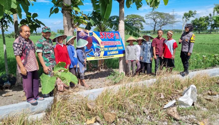 Dukung Ketahanan Pangan Polwan Polres Ngawi Didapuk Sebagai Polisi Wirotani