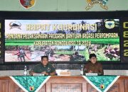 Kodim 0822 Bondowoso Gelar Rakor Program Bantuan Irigasi Pemompaan Kementan RI Tahun 2024