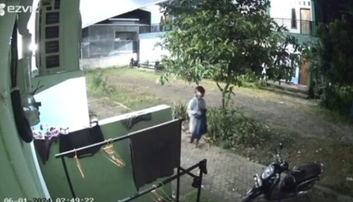 Terekam CCTV Pria Penganguran di Labuan Bajo, Nekat Mencuri, Netizen Geram