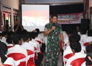 Kasdim 0822 Bondowoso Berikan Wasbang Kepada Para Atlit Di Kab Bondowoso