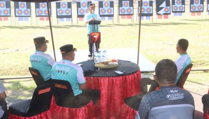 Polres Bondowoso Adakan Lomba Panahan Dalam Rangka HUT Bhayangkara ke 78