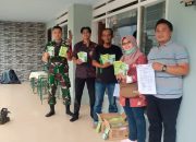 Babinsa Desa Badean Kodim 0822 Hadir Dalam Pendampingan Penyerahan Bantuan Pestisida.