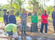 Pendampingan Pompanisasi Babinsa Kodim 0822 Beserta Peserta KKN UNEJ Kepada Petani Binaan