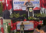 Lounching Perwakilan Kampung Pancasila dalam rangka KASAD AWARD KAMPUNG PANCASILA TAHUN 2024 di Kelurahan Nangkaan