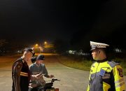 Patroli Malam Akhir Pekan, Polres Pringsewu Amankan Lima Unit Sepeda Motor Tanpa Dokumen