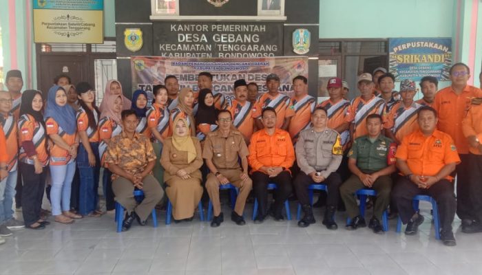 Babinsa Koramil Tenggarang Hadiri Pembentukan dan Pelatihan Destana