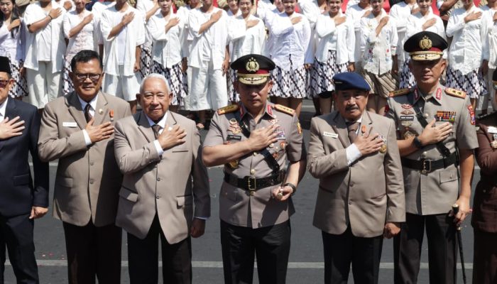 Kapolri Pimpin Upacara Hari Juang Polri di Surabaya