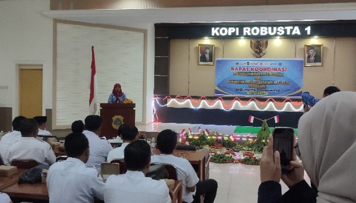 Rapat Koordinasi Evaluasi Kinerja TPPS Semester 1 dan Peringatan Hari Keluarga Nasional (HARGANAS) Ke-31