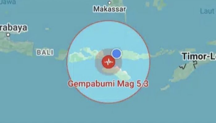 Gempa Bumi Bermagnitudo 5,3 Menguncang Sumba Barat, Hingga Terasa di Labuan Bajo