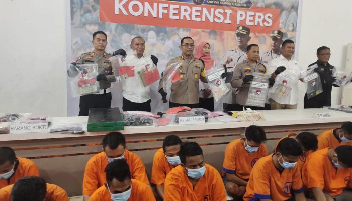 Polresta Probolinggo Gelar Konferensi Pers Ungkap Kasus Bulan Juni, Juli, Dan Agustus 2024