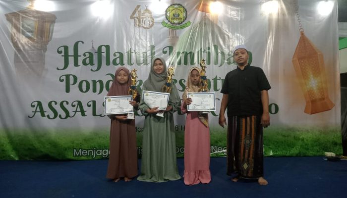 Pemenang Lomba Pidato Acara Haflatul Imtihan Pondok Pesantren As-Salamaddin ke-40