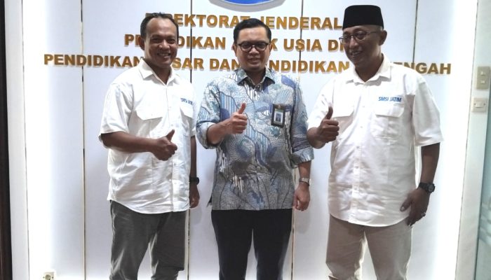 Tingkatkan Literasi Guru & Siswa, SMSI Jatim Audensi dengan Kemendikdasmen