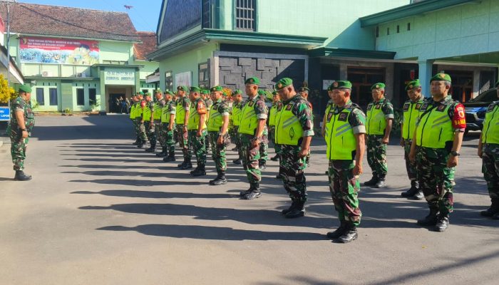 Danramil 0822/01 Bondowoso Pimpin Apel Pagi Tekankan Kedisiplinan dan Kesiapsiagaan