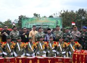Dandim 0822/Bondowoso Hadiri Upacara Serah Terima Jabatan Danyon 514/SY Dipimpin Danbrigif 9/K