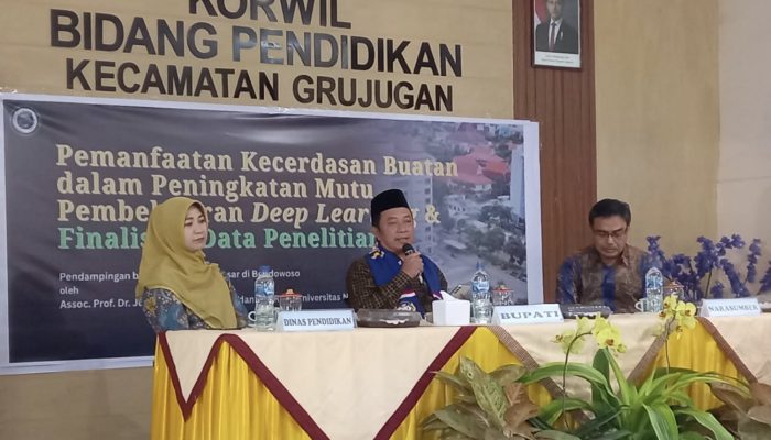 Bupati Bondowoso Ajak Guru Kuasai AI, Hadapi Tantangan Pendidikan di Era Digital