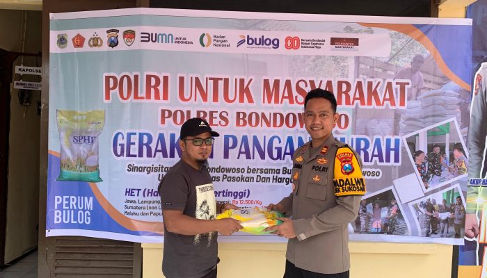 Polsek Sukosari Jual Beras Murah, Upaya Stabilisasi Pasokan dan Harga Pangan