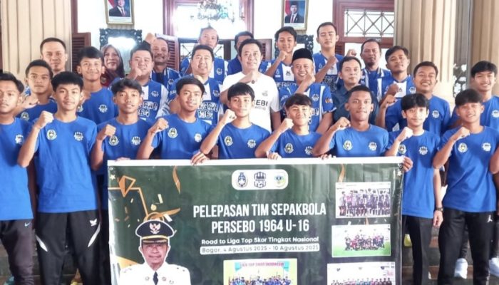 Bupati Lepas Tim U-16 Persebo 1964, Targetkan Prestasi dan Kebangkitan Sepak Bola Bondowoso