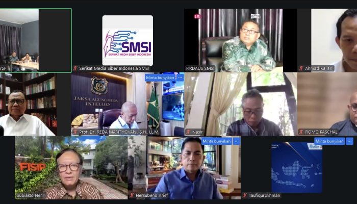 SMSI Kumpulkan Pandangan Pakar, Siapkan Dokumen Moral untuk Keutuhan Bangsa