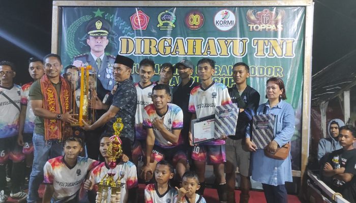Dandim 0822 Bondowoso Tutup Turnamen Gobak Sodor Dandim Cup I 2025