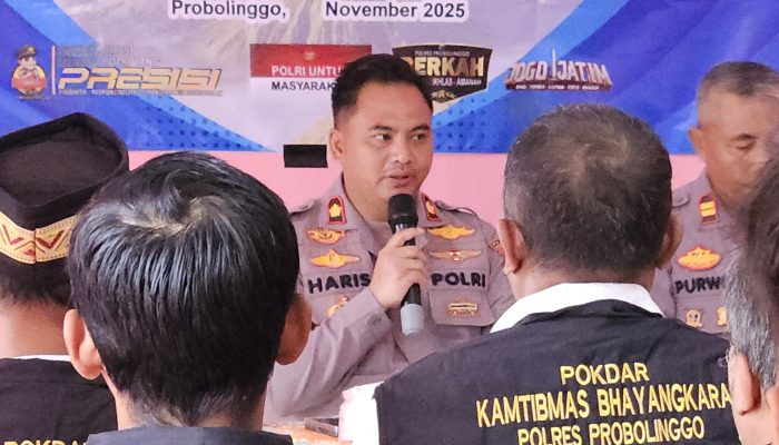 Polres Probolinggo Kukuhkan Pokdar Kamtibmas