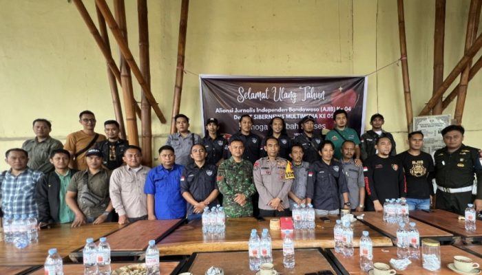 Tasyakuran HUT AJIB ke-4 dan Sibernews ke-5, Insan Pers Bondowoso Satu Suara untuk Solidaritas