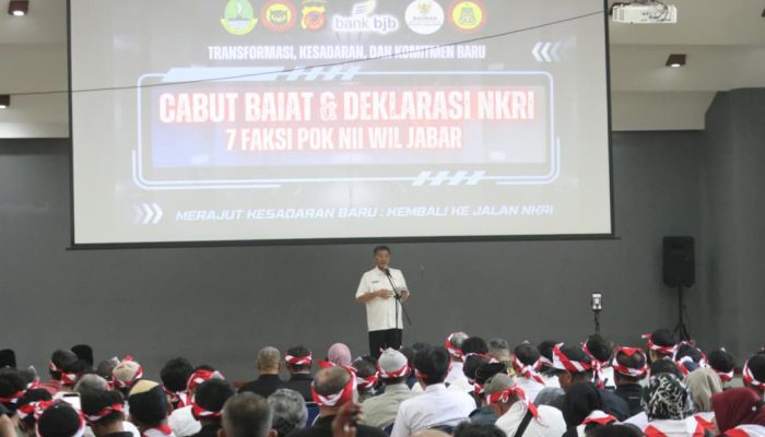 Tujuh Faksi NII Jawa Barat Serentak Lakukan Cabut Baiat dan Deklarasi Setia kepada NKRI