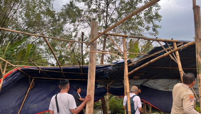 Respon Cepat 110 Polresta Sidoarjo Bongkar Arena Sabung Ayam di Ploso Krembung