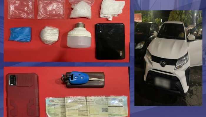 Polres Pasuruan Kota Ungkap Peredaran Narkoba 2 Tersangka dan Sabu 45,76 gr Diamankan
