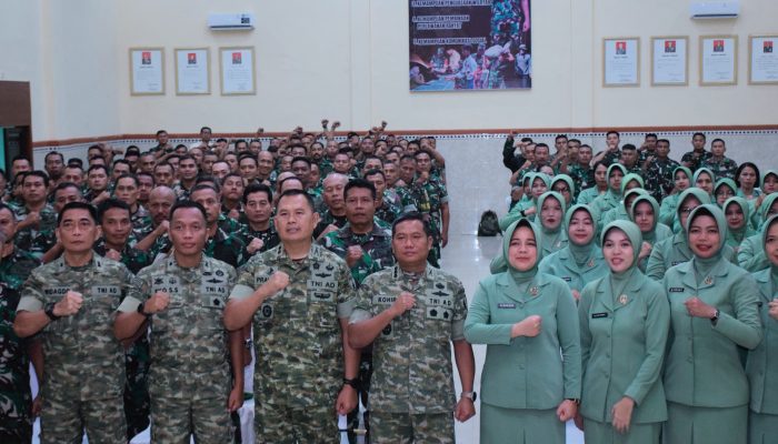 Danrem 083/Bdj Kolonel Inf Kohir Pamit, Sampaikan Pesan Haru Untuk Prajurit Kodim 0822