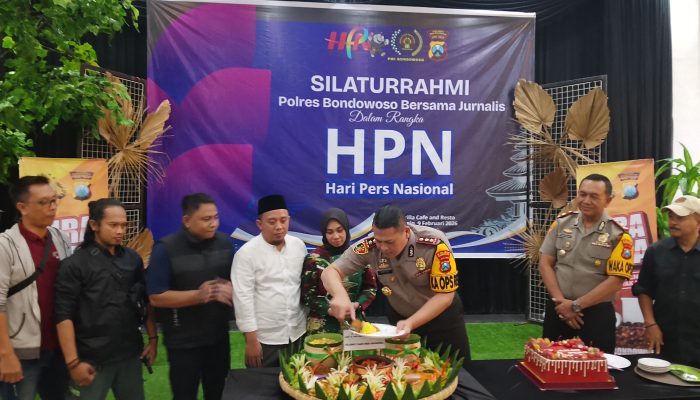 Peringatan Hari Pers Nasional, Kapolres Bondowoso Perkuat Sinergi Bersama Insan Pers