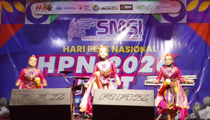 HPN Fest 2026 SMSI Bondowoso Semarak, Tarian Gandrung dan Lahbako Hipnotis Ribuan Pengunjung