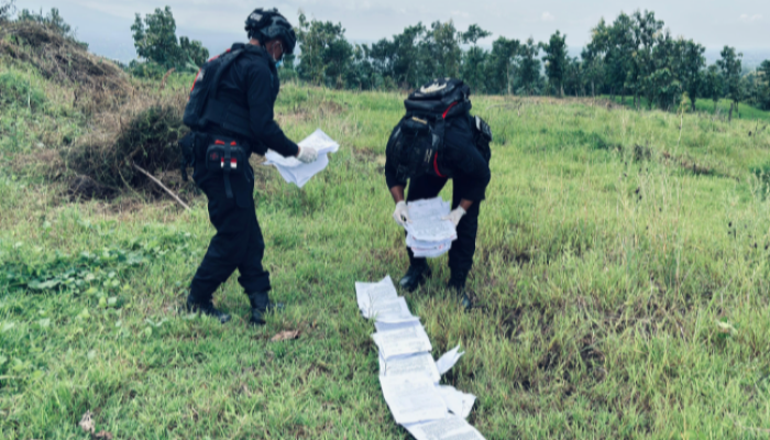 Tak Ada Toleransi! 25 Kg Bahan Petasan Ilegal Dimusnahkan Polres Bondowoso