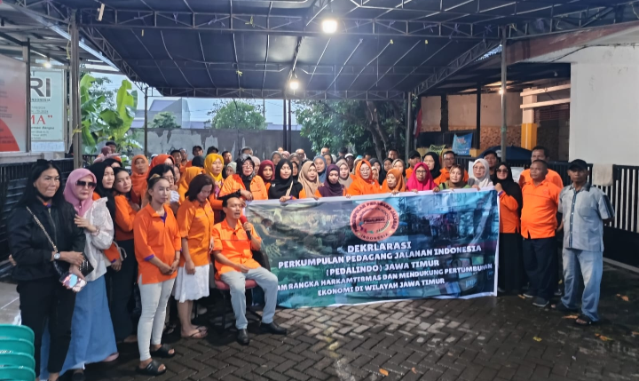 PEDALINDO Jatim Deklarasikan Komitmen Jaga Kamtibmas dan Dorong UMKM di Sidoarjo