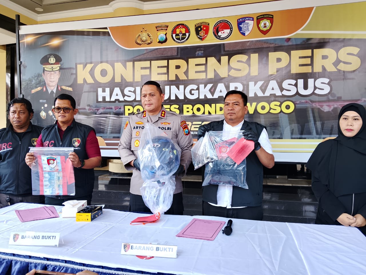 CCTV Jadi Kunci, Satreskrim Polres Bondowoso Ungkap Tiga Kasus Pencurian Sekaligus